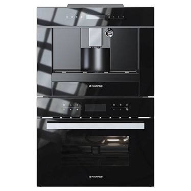 Maunfeld Built-In Oven & Coffee Maker 3D model image 1 