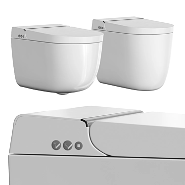 Artceram Hype Smart Bidet-Toilet 3D model image 1 