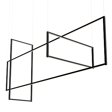 Kuzco Arkell Linear Suspension Light 3D model image 1 