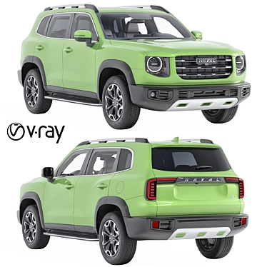 Haval Big Dog 3D Model 3D model image 1 