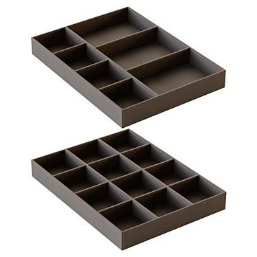 Boxes for storing ties, belts and scarves. ARISTO