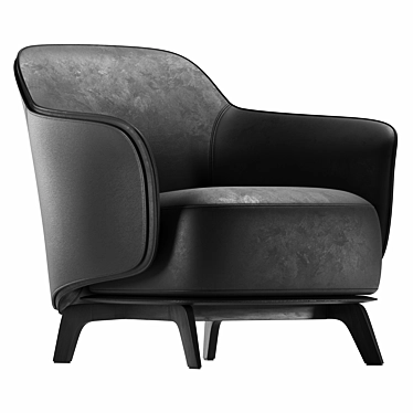 Modern Kaori Armchair by Poliform 3D model image 1 