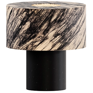 Elegant Biso Table Lamp 3D model image 1 