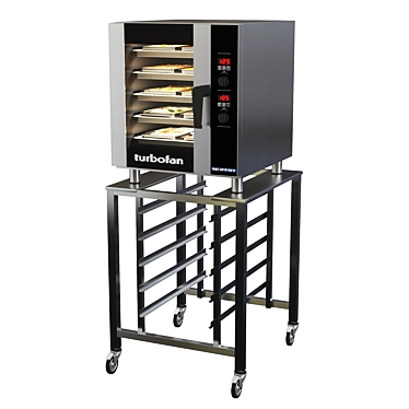 Efficient Moffat E33 Convection Oven 3D model image 1 