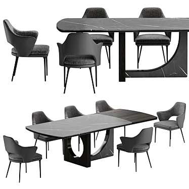 Artistic Design Модern Furniture Set 3D model image 1 