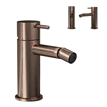 Cobber Bidet Mixer 3D Model 3D model image 1 