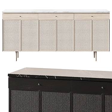 CB2 New England Credenza