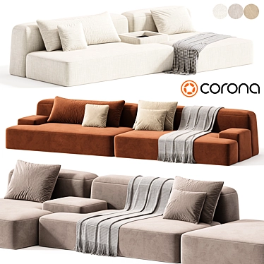 Modular sofa Thassos