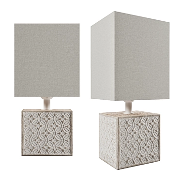 Fiori Collection Table Lamp 3D model image 1 