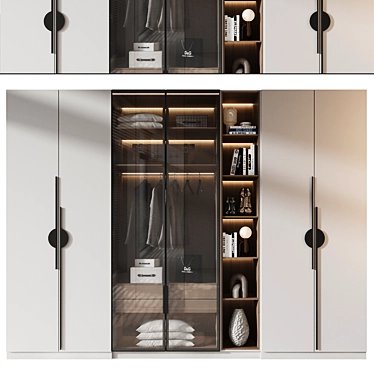 Modern Furniture Set | Editable 3D model image 1 