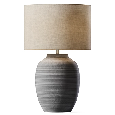 Elegant Fairford Table Lamp 3D model image 1 