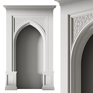 Adjustable Arabesque Arch Kit 3D model image 1 