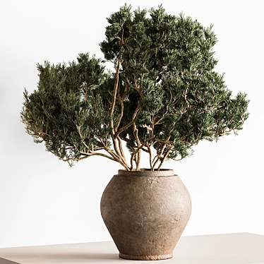 Green Branch Bouquet 166 3D model image 1 