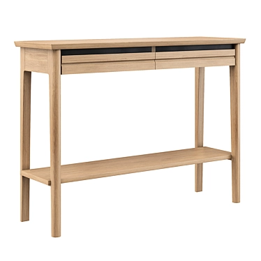 Modern Console Desk, Home Office 3D model image 1 