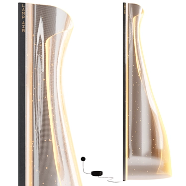 Elegant Manta Grand Lamp 3D model image 1 