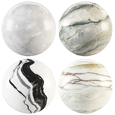 Marble 119 (Aesthetica,Onyx,Emerald,Panda)