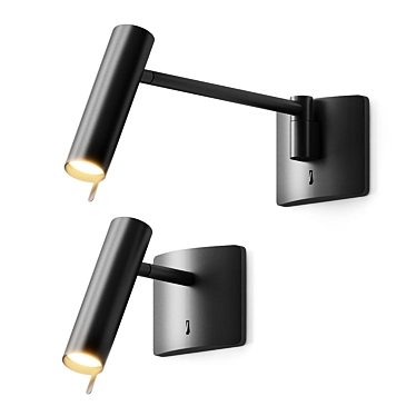 Modern Swing Arm Sconce - Astro Lighting 3D model image 1 