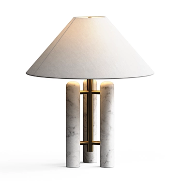  Contemporary Table Lamp, 460x530mm 3D model image 1 