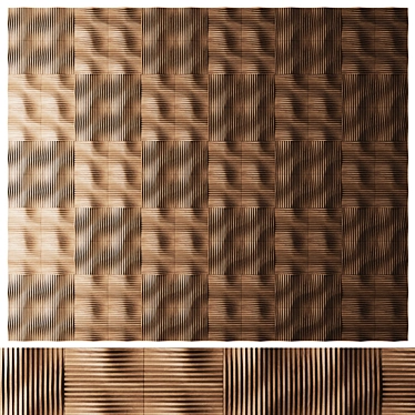 Evove Liminal Wood Panel Collection 3D model image 1 