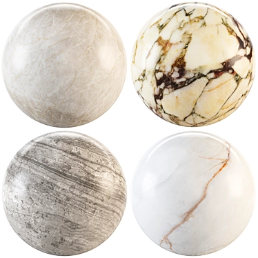 Marble 120 Texture Collection Bundle 3D model image 1 