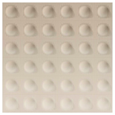 Decorative Wall Panel Tile 3D model image 1 