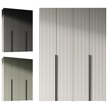 Modern Entryway Furniture Composition 3D model image 1 