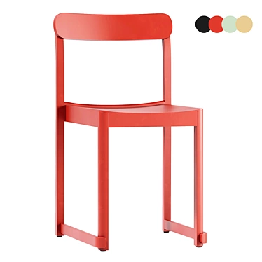 Artek TAF Studio Atelier Chair 3D model image 1 