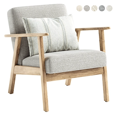 EKENASET Armchair Kilanda light beige