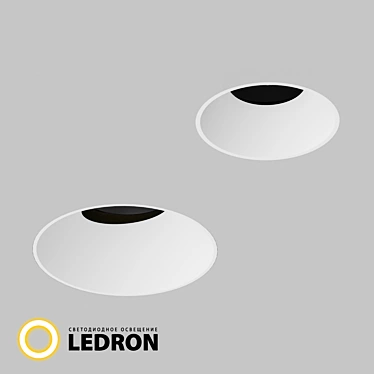 LEDron White Zigbee Smart Lights 3D model image 1 