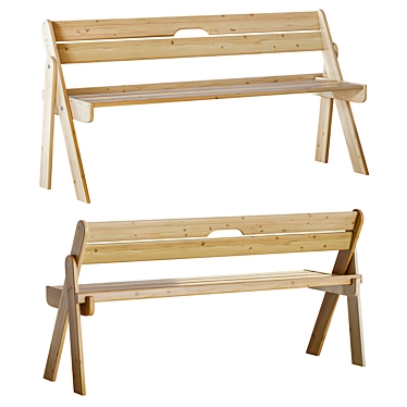 Folding bench