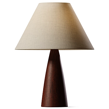 Natural Sandstone Table Lamp 3D model image 1 