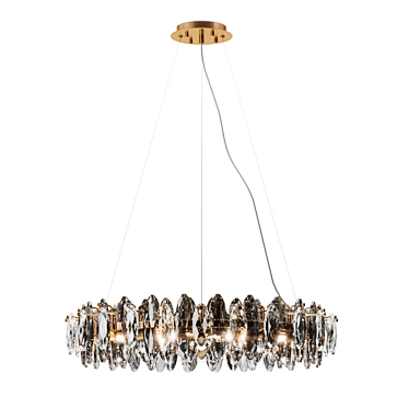 Elegant Divinare Ophelia Pendant Light 3D model image 1 