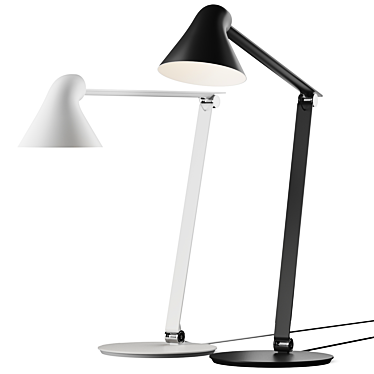 Modular NJP Table Lamp Kit 3D model image 1 