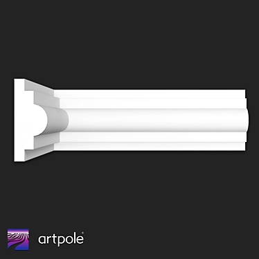 Gypsum Molding SMG422 3D model image 1 