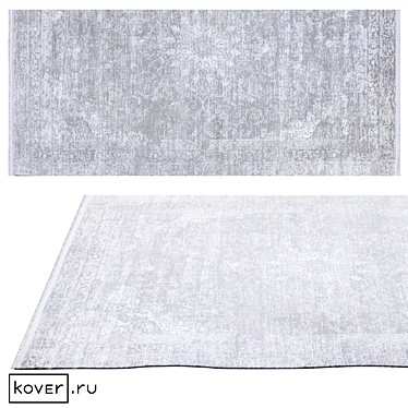 Floral Classic Talisman Area Rug 3D model image 1 