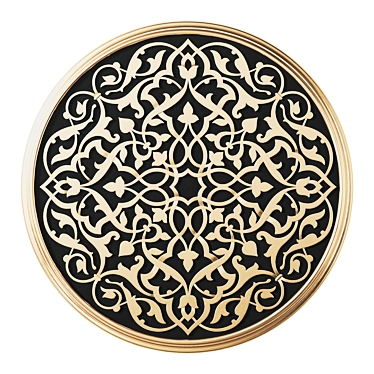 Arabic Ornament Wall Decor 3D model image 1 