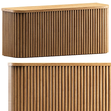 Elegant Rozvill Chest of Drawers 3D model image 1 