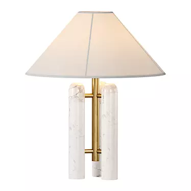 Elegant Medici Table Lamp 3D model image 1 