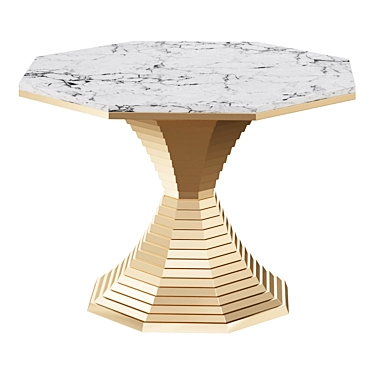 Belvedere Dining Table 3D model image 1 