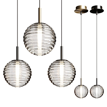 Aromas Pendant Light Essential 3D model image 1 