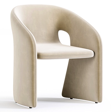 Elegant Modern Roche Bobois Armchair 3D model image 1 