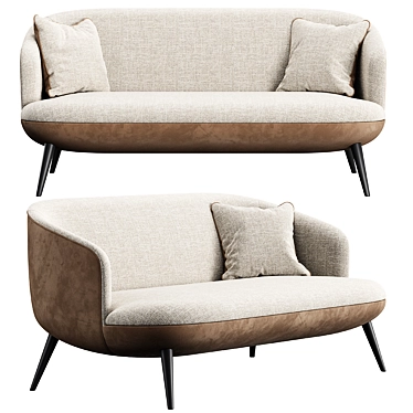 Modern Raph Konyshev Sofa 3D model image 1 