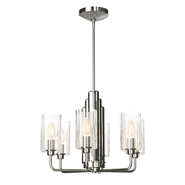 Kichler Kimrose6-PN Chandelier Fixture 3D model image 1 