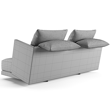 Luxury Living Volo Sofa Set 3D model image 1 