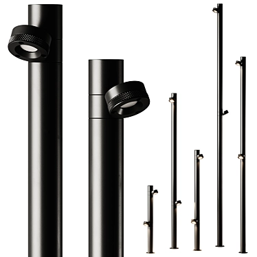 Karman Jaco LED Outdoor Floor Lamp 3D model image 1 