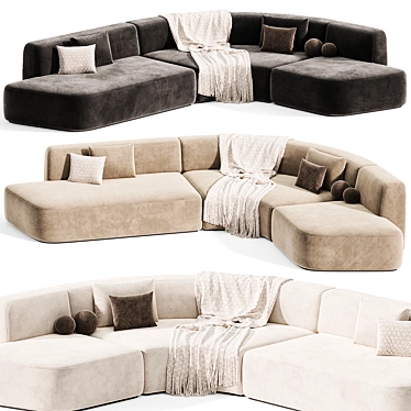 Modular Sofa Cashew By Relofthome