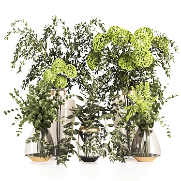 High-Quality Plants Bouquet Set 3D model image 1 