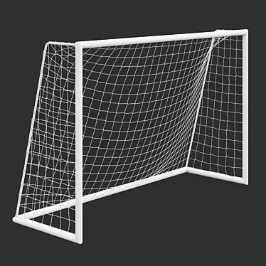 Indoor/Outdoor Mini Football Goal/Gate 3D model image 1 