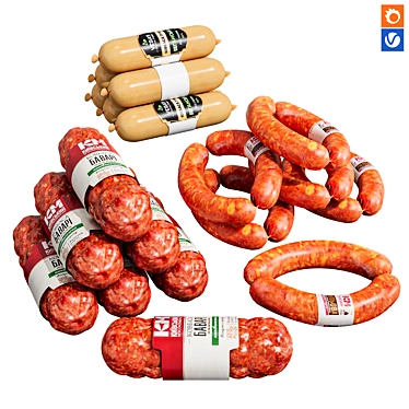 Versatile Sausage Model 3D model image 1 