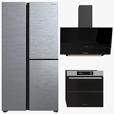 Samsung 3D Home Appliance Models 3D model image 1 